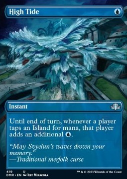 High Tide (V.2) - Dominaria Remastered: Extras (Uncommon) [XDMR-419]
