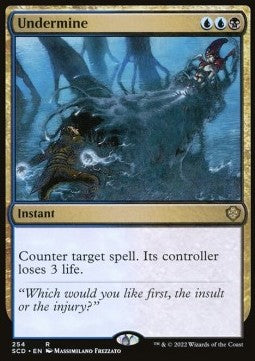 Undermine - Starter Commander Decks (Rare) [SCD-254]