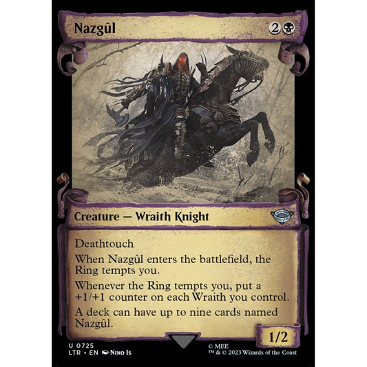 Nazgûl, uncommon, 725, Magic the Gathering, The Lord of the Rings: Tales of Middle-earth