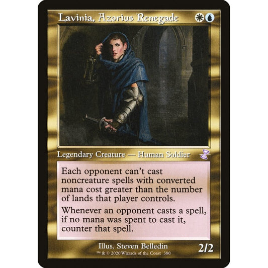 Lavinia, Azorius Renegade special 380 Magic the Gathering Time Spiral Remastered