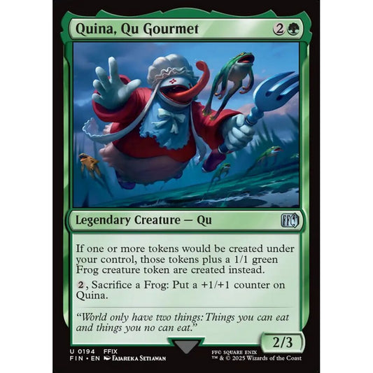 Quina, Qu Gourmet uncommon 194 Magic the Gathering Final Fantasy