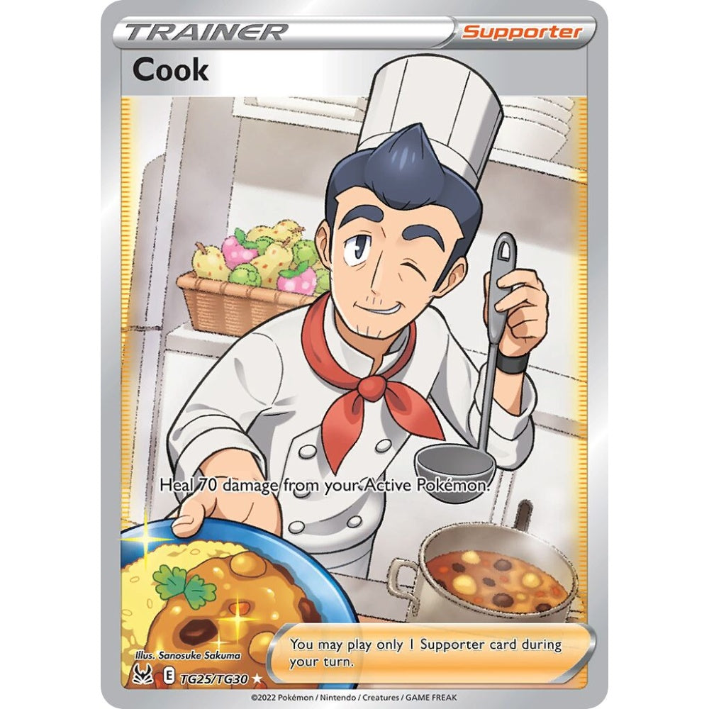 Cook Rare Ultra TG25/TG30 Pokemon Card Game Lost Origin