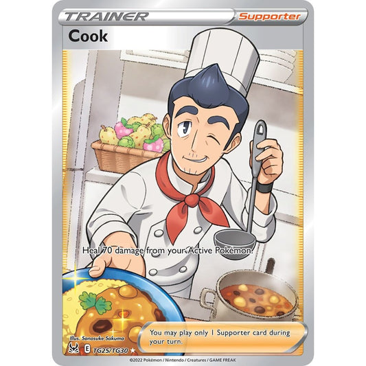 Cook Rare Ultra TG25/TG30 Pokemon Card Game Lost Origin