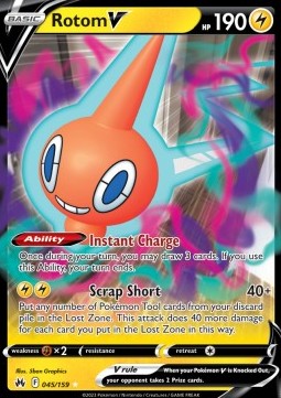 Rotom V - Crown Zenith (Ultra Rare) [CRZ-045]