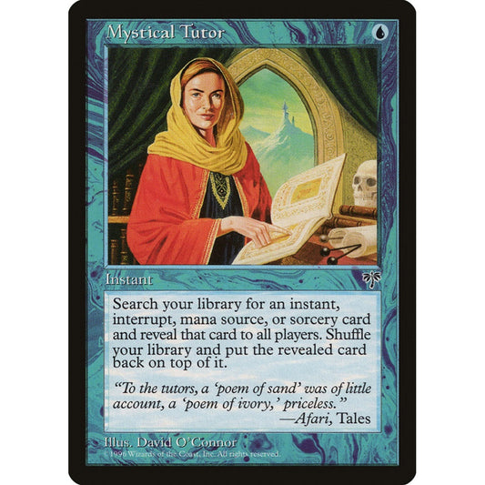 Mystical Tutor uncommon 80 Magic the Gathering Mirage