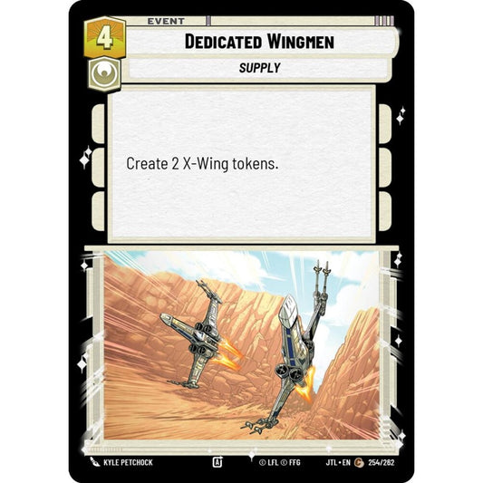 Dedicated Wingmen, C, JTL 254), Star Wars Unlimited