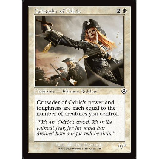 Crusader of Odric, 338, common, Magic: The Gathering, Innistrad Remastered