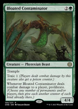 Bloated Contaminator - Phyrexia: All Will Be One (Rare) [ONE-159]