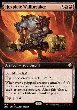 Hexplate Wallbreaker - Commander: Phyrexia: All Will Be One: Extras (Rare) [XONC-52]