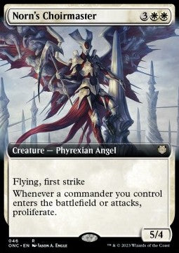 Norn's Choirmaster - Commander: Phyrexia: All Will Be One: Extras (Rare) [XONC-46]