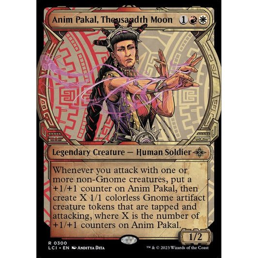 Anim Pakal, Thousandth Moon rare 300 Magic the Gathering The Lost Caverns of Ixalan