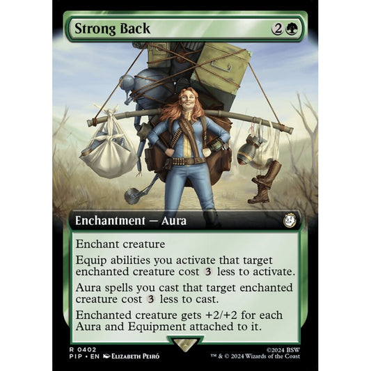 Strong Back rare 402 Magic the Gathering Fallout