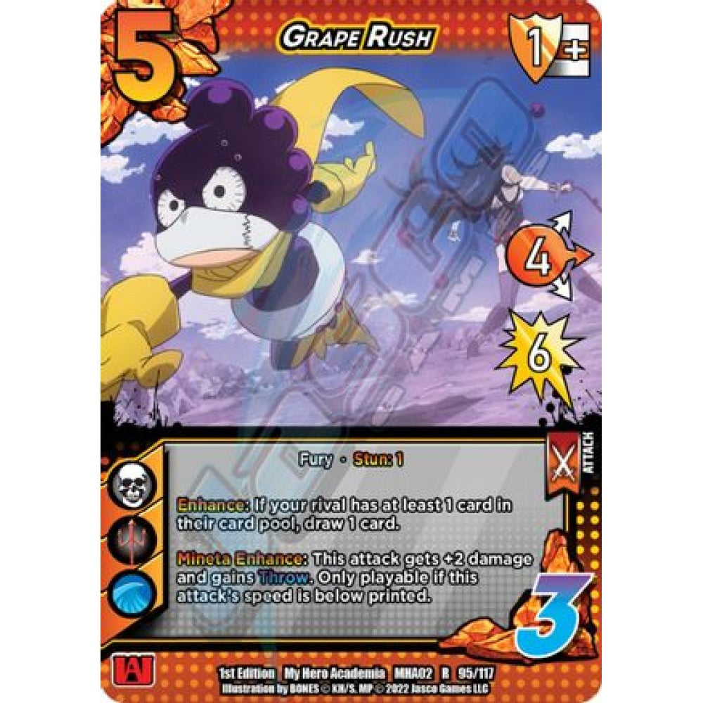 Grape Rush, 95/117, R, UniVersus, MHA02 Crimson Rampage