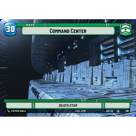 Command Center, 289, C, Star Wars Unlimited, Sparks Of Rebellion