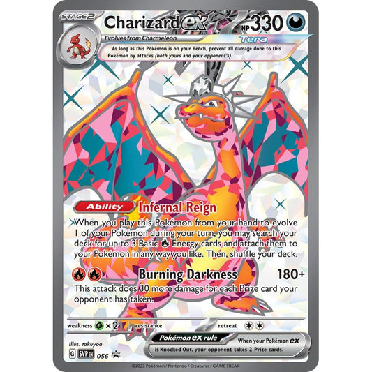 Charizard ex Promo 056 Pokemon Card Game Scarlet & Violet Promos