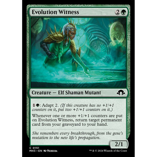 Evolution Witness, 151, common, Magic: The Gathering, Modern Horizons 3
