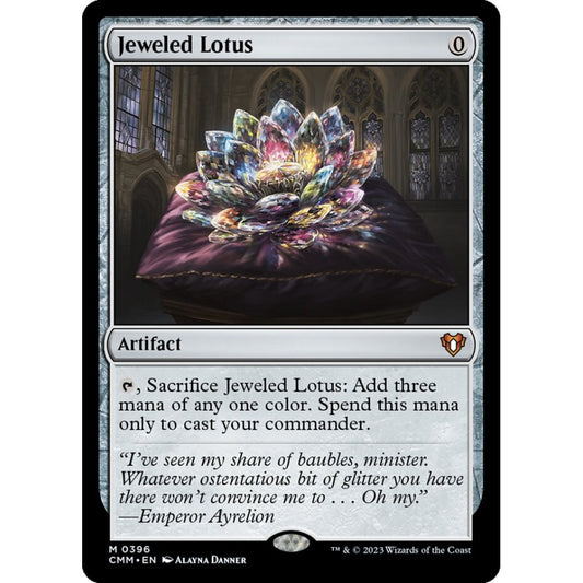 Jeweled Lotus mythic 396 Magic the Gathering Commander Masters