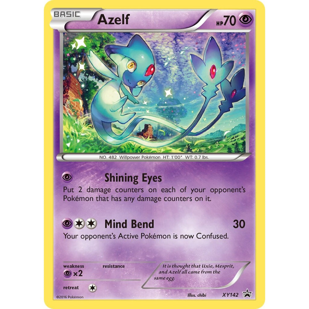 Azelf Promo XY142 Pokemon Card Game XY Promos