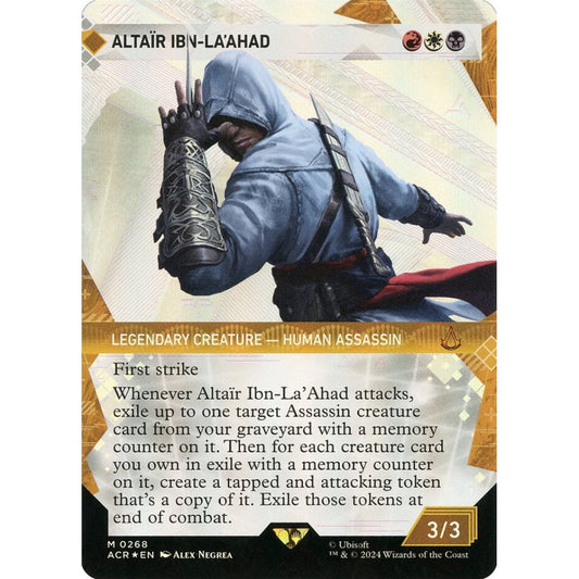 Altaïr Ibn-La'Ahad mythic 268 Magic the Gathering Assassin's Creed