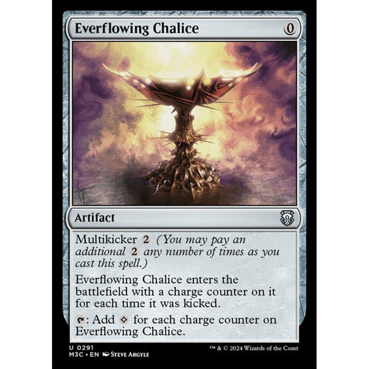 Everflowing Chalice, 291, uncommon, Magic: The Gathering, Modern Horizons 3
