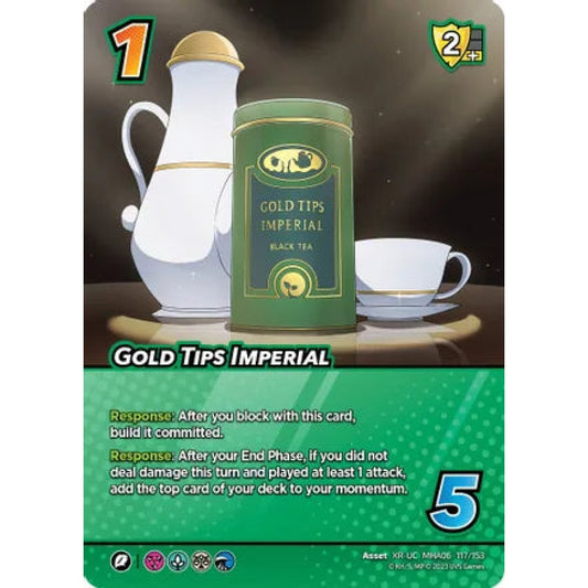 Gold Tips Imperial, 117/153, XR-UC, UniVersus, MHA06 Jet Burn