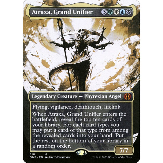 Atraxa, Grand Unifier, mythic, 316, Magic the Gathering, Phyrexia: All Will Be One