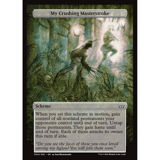 My Crushing Masterstroke, 342, common, Magic: The Gathering, Duskmourn: House of Horror