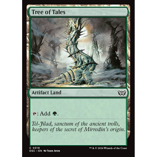 Tree of Tales, 319, common, Magic: The Gathering, Duskmourn: House of Horror