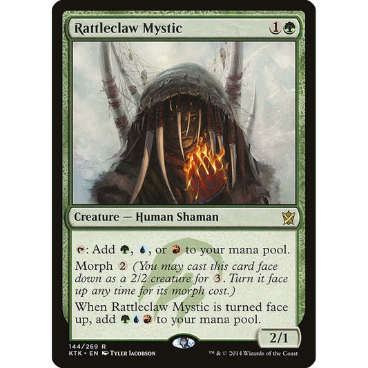Rattleclaw Mystic rare 144 Magic the Gathering Khans of Tarkir