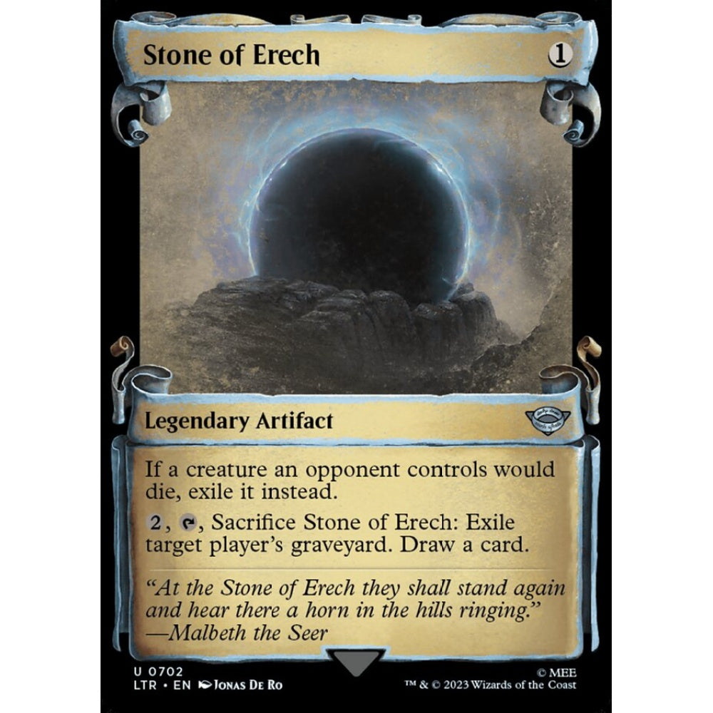 Stone of Erech, uncommon, 702, Magic the Gathering, The Lord of the Rings: Tales of Middle-earth