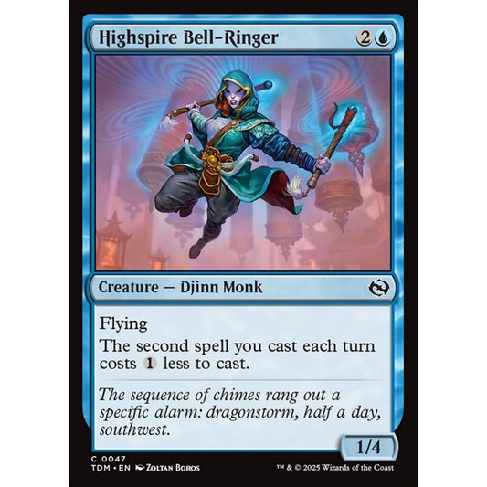 Highspire Bell-Ringer common 47 Magic the Gathering Tarkir: Dragonstorm