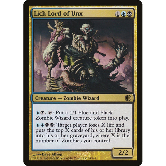 Lich Lord of Unx rare 24 Magic the Gathering Alara Reborn