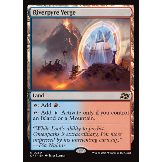 Riverpyre Verge, 260, rare, Magic: The Gathering, Aetherdrift