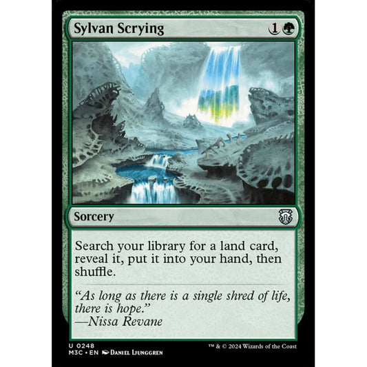 Sylvan Scrying, 248, uncommon, Magic: The Gathering, Modern Horizons 3