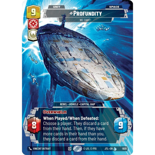 Profundity, L, JTL 1035) Prestige, Star Wars Unlimited