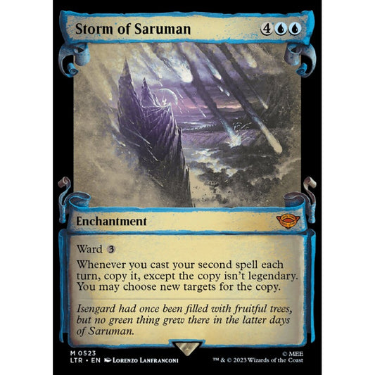 Storm of Saruman, mythic, 523, Magic the Gathering, The Lord of the Rings: Tales of Middle-earth