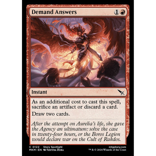Demand Answers common 122 Magic the Gathering Murders at Karlov Manor