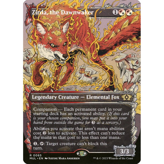 Zirda, the Dawnwaker rare 65 Magic the Gathering Multiverse Legends