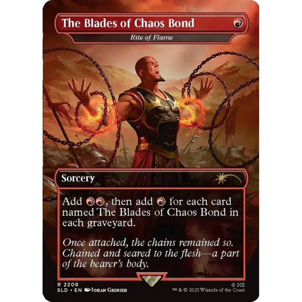 Rite of Flame rare 2209 Magic the Gathering Secret Lair Drop