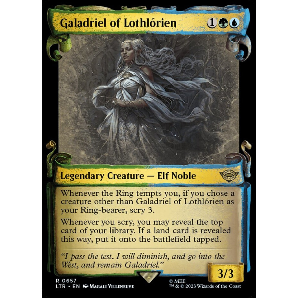 Galadriel of Lothlórien, rare, 657, Magic the Gathering, The Lord of the Rings: Tales of Middle-earth