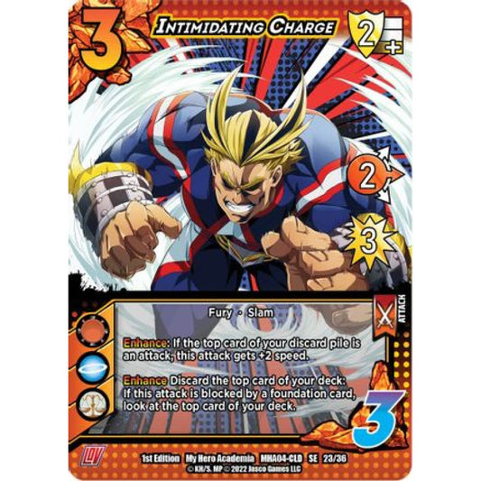 Intimidating Charge, 23/36, SE, UniVersus, MHA04 League of Villains