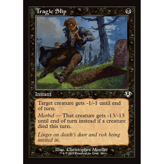 Tragic Slip, 390, common, Magic: The Gathering, Innistrad Remastered