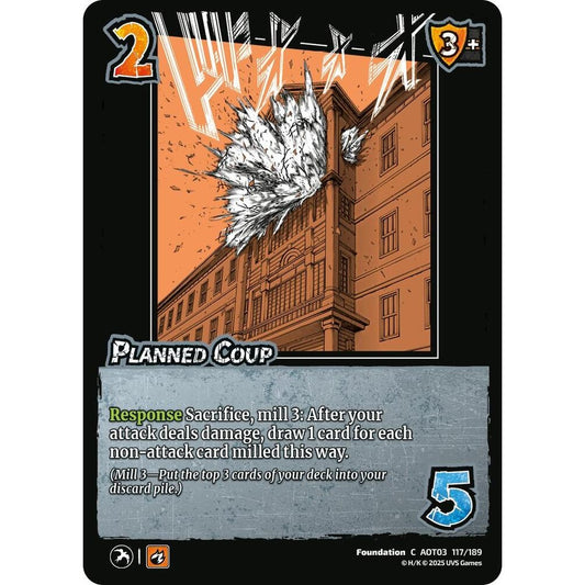 Planned Coup 117/189 AOT03 Universus Attack on Titan: Apocalypse Foundation C