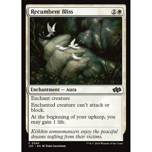 Recumbent Bliss, 240, common, Magic: The Gathering, Foundations Jumpstart