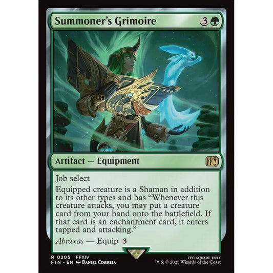 Summoner's Grimoire rare 205 Magic the Gathering Final Fantasy