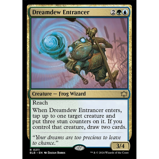 Dreamdew Entrancer, 211, rare, Magic: The Gathering, Bloomburrow