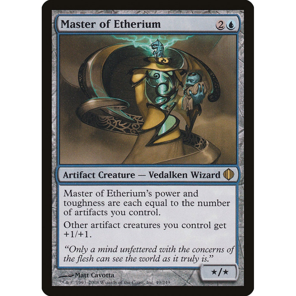 Master of Etherium rare 49 Magic the Gathering Shards of Alara