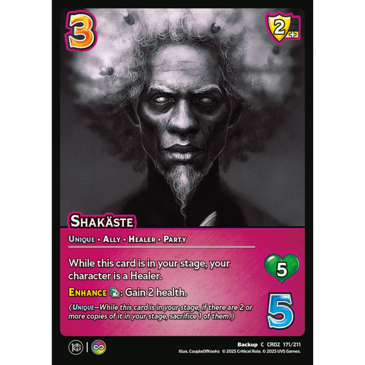 Shakäste, 171/211, CR02, Universus, Critical Role: Heroes Of Exandria, Backup, C