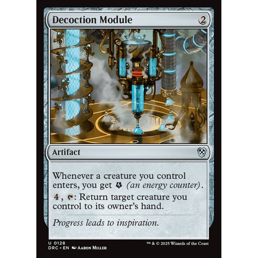 Decoction Module, 128, uncommon, Magic: The Gathering, Aetherdrift Commander