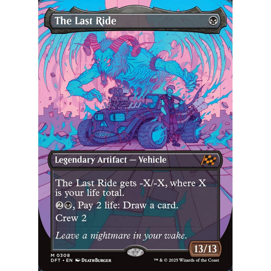 The Last Ride, 308, mythic, Magic: The Gathering, Aetherdrift